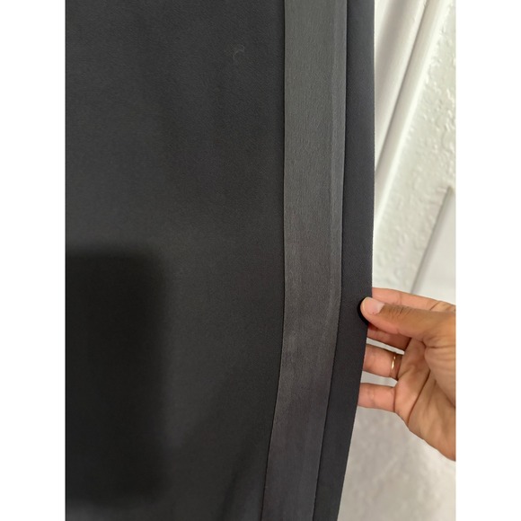 Banana Republic Gray Wide Leg Cropped Trousers Womens Size 6 Career‎ - Picture 2 of 5